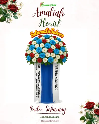 Standing Flower di Gedung Johor